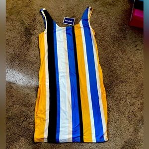 Striped Bodycon Dress